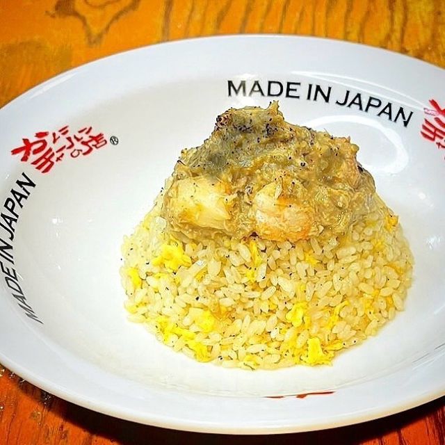ハンチョウの公式レシピ本を参考に『大刻屋のカニチャーハン